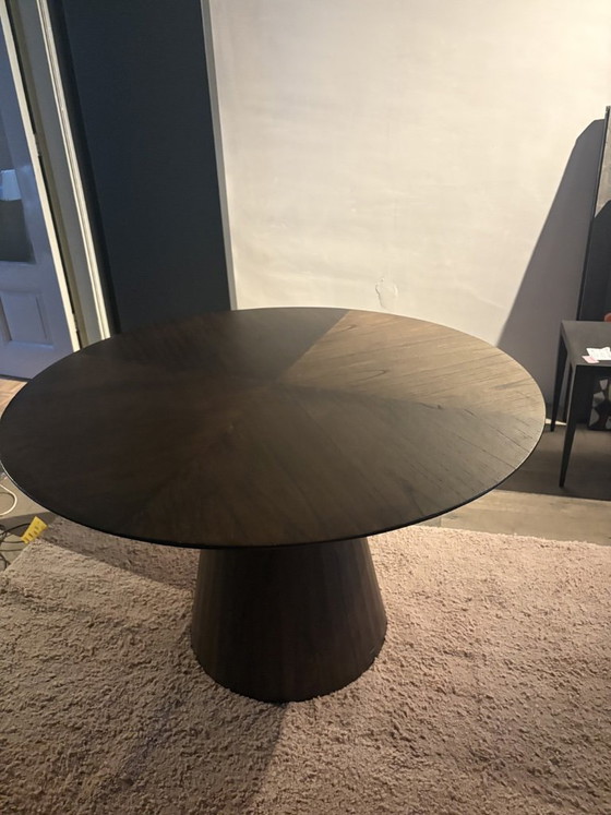 Round dining table dia 120cm - Showroom model Congo - Versmissen – Wood (photo 3 of 4)