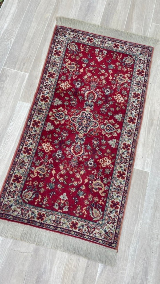 Vintage zacht vloerkleed 79 cm x 165 cm – Decoratieve objecten, Wool, Cotton (photo 17 of 23)