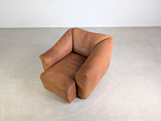 Image 1 of Poltrona originale de Sede DS 47, design in pelle spessa
