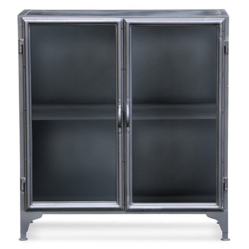 Ruff industrial storage cabinet with two glass doors