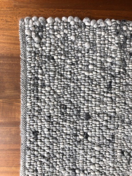 Wollen Vloerkleed Perletta Gravel 450x225 – Direct te gebruiken als nieuw! – Vloerkleden en tapijten, Wool (photo 4 of 7)