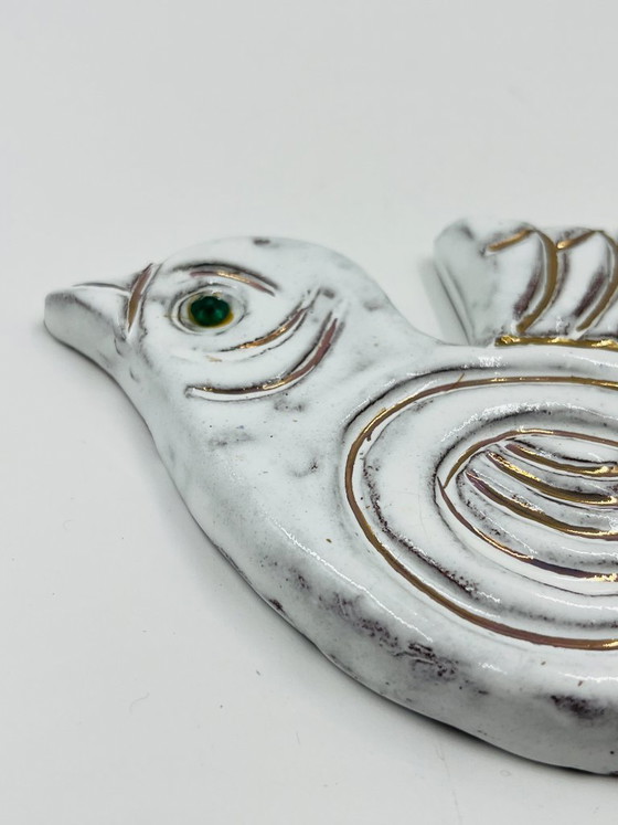 Pájaro de cerámica Monique Detry - Modernista – Decoración de pared, Ceramic (photo 8 of 10)