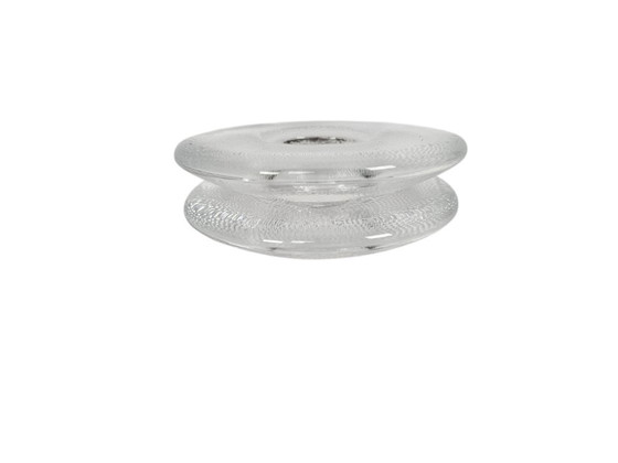 Image 1 of Iittala - design Markku Salo - model Nappi - candlestick - transparent - 1998