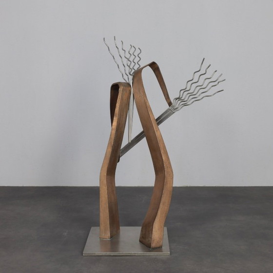 Image 1 of Der Akkord (Het Akkoord) Abstrakte Skulptur von André van der Linden