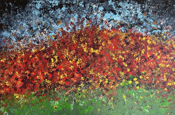Image 1 of Abstract painting “ Only Nature “