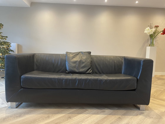 Image 1 of Gelderland design 9880 leren bank 