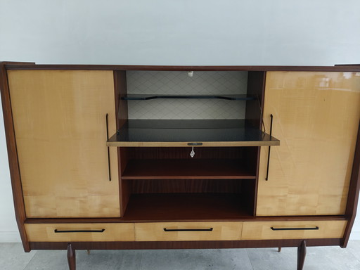 Buffet haut/barkast du milieu du siècle