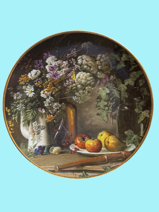 🌼 “Stilleven met Veldbloemen” | Koninklijke Mosa | Kees van den Berg | Klassiek Hollands | Limited Edition | Nieuwstaat