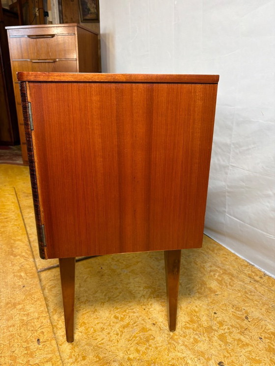 Image 1 of Mid-Century Retro Vintage Teak Sideboard by Stonehill Early 1960s  With Bar Compartment • British Design Classic • Collector’s P