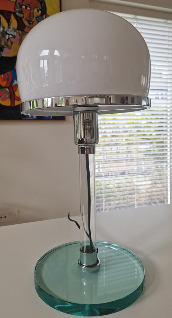 Lampe de table Metalarte Valentino - Vintage années 1976-1980 – Chrome, Glass (photo 3 of 7)