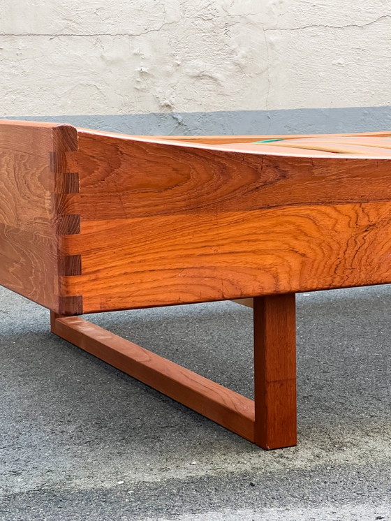 Vintage Teak Bed – Eenpersoonsbedden, Wood (photo 5 of 6)