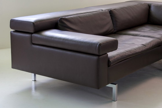 Jori Shiva leren hoeksalon – Jean-Pierre Audebert – Hoekbanken, Leather, Metal (photo 5 of 13)