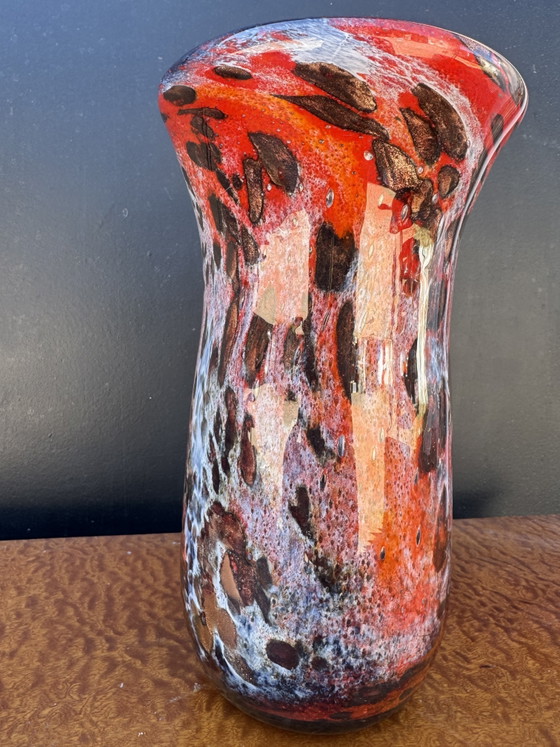 Image 1 of Antique Murano glass vase