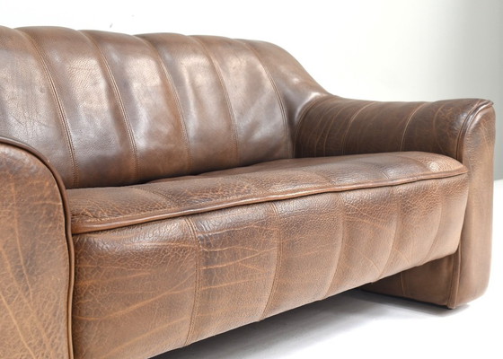 Image 1 of Canapé deux places De Sede DS44 en cuir de buffle - Suisse, années 1970