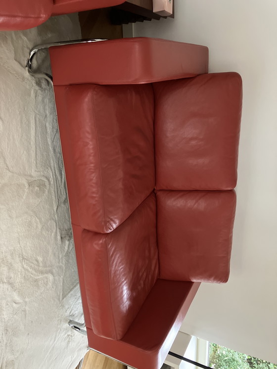 Image 1 of Dutch Originals 2 canapés en cuir Gispen