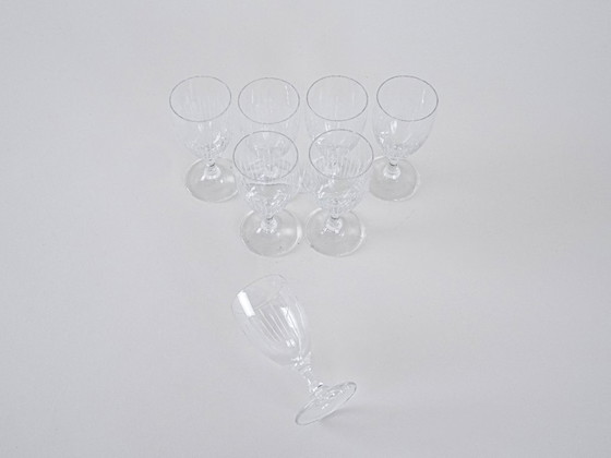 Image 1 of Set of crystal glasses, Danish design, 1970s, manufactured in Denmark