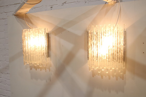 Image 1 of Raro set di due lampade da parete Poliarte Vesta di Albano Poli