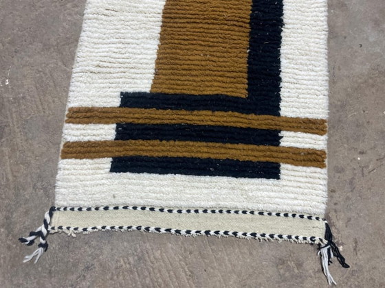 Image 1 of Tapis marocain ambachtelijk en laine 300cmx100cm