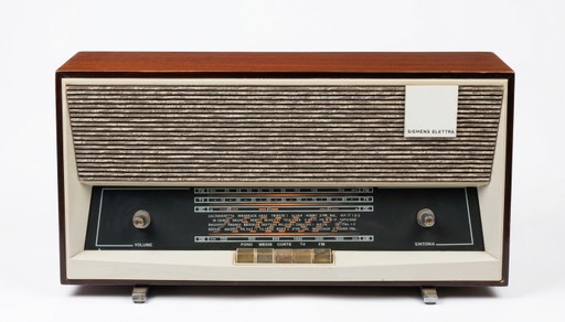Radio Vintage Siemens Elettra Anni '60 Modernariato Design Retro