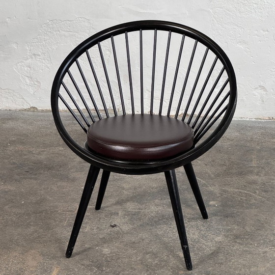 Image 1 of Set aus 4 „Circle“-Loungesesseln im Stil von Yngve Ekström, 1960