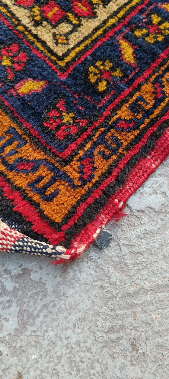 Image 1 of Alfombra antigua de Anatolia, turca, anudada a mano.