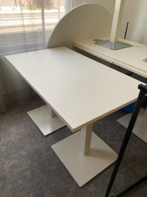 2x Lensfelt 4000 Table rectangulaire 120x70z cm