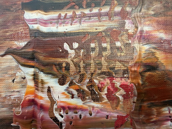 Earth and Bronze 150x100 cm LINEN – Paintings & Drawings, Canvas (photo 6 of 9)