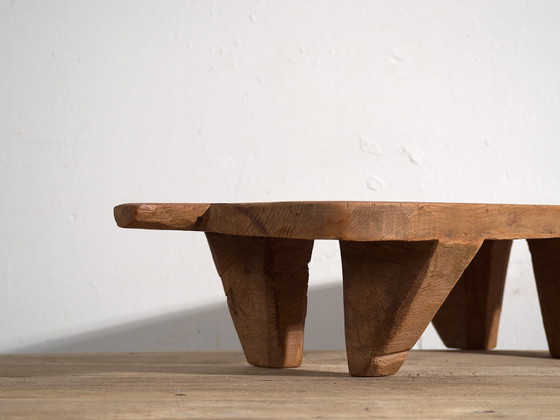 Antique low side table (c.1920) #2, Wood, Brown, Rustic (photo 13 of 21)
