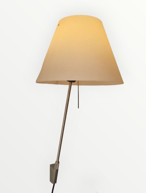 Image 1 of Pair of LUCEPLAN wall sconces model D13api Costanzina- Design Paolo Rizzatto- 1986