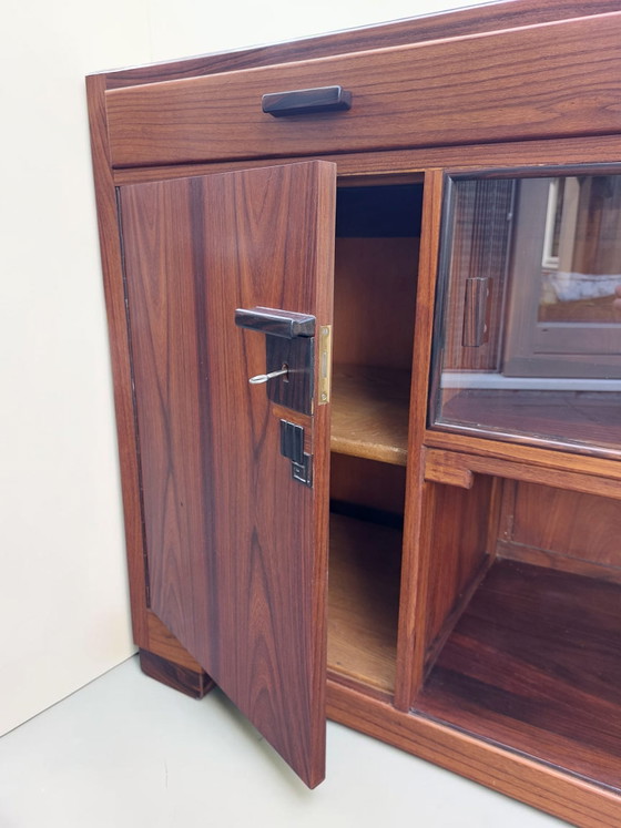 Mobile Art Déco, Credenza scolastica Amsterdam – Credenze, Wood, Glass (photo 13 of 15)