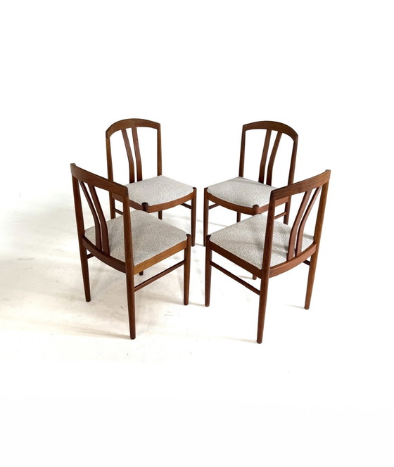 Image 1 of 4x vintage dining chair, Carl Ekstrom, Albin Johansson & søner '60