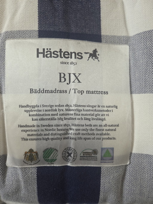 Hästens BJX mattress top - 180 x 210 cm – matrassen en bedbodems, Cotton, Wool (photo 2 of 5)