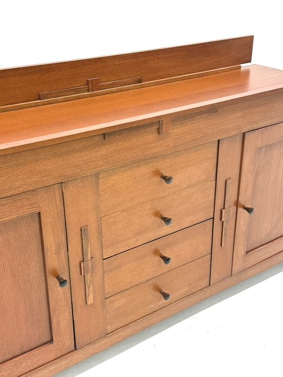 Image 1 of Kersenhouten Art Deco dressoir 