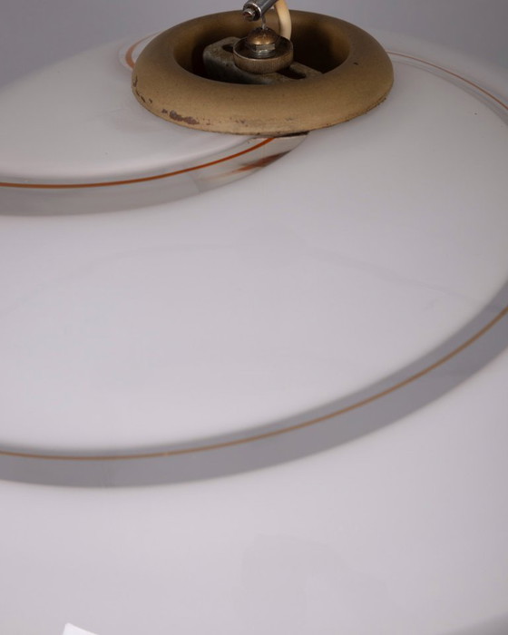 Image 1 of Vintage kroonluchter uit de jaren 70 van Murano-glas, Italiaans design.