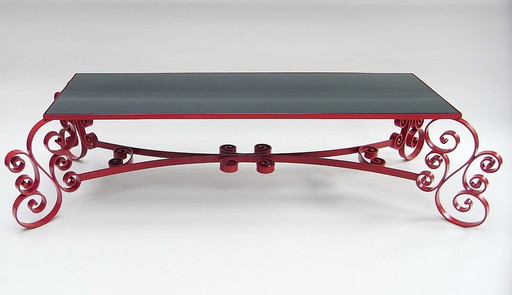 Beverly, table basse de style Mid-Century, États-Unis, années 1960, unique !