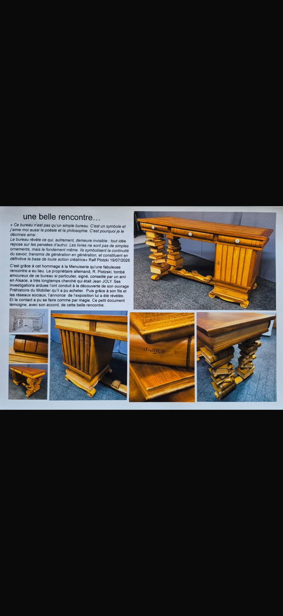 Jean Joly – Escritorio de Artista Único con Procedencia Documentada – Wood (photo 22 of 29)
