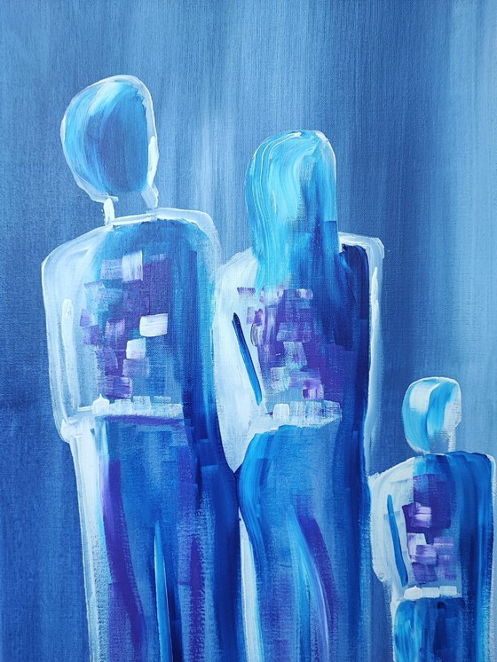 Image 1 of Giancarlo Marcucci - We Are - Artist Painting