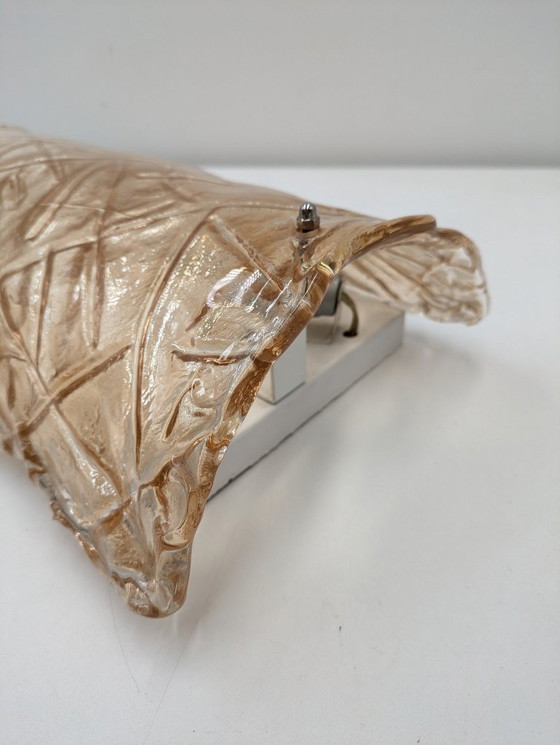 Image 1 of Lampada da parete in vetro di Murano