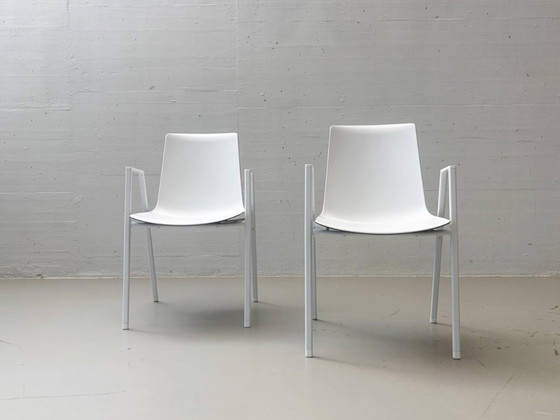6 sillas Nooi Row (modelo 6602) de Neunzig° para Wiesner-Hager, 2014 – Sillas auxiliares, Plastic, Vintage (photo 8 of 15)
