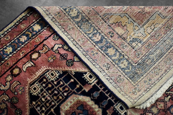 Image 1 of Tappeto vintage Zanjan Hamadan, Medio Oriente, tessuto a mano, anni '60