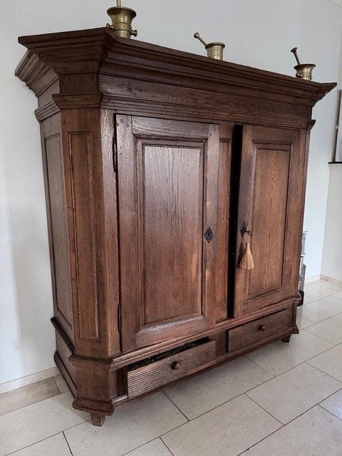 Antiker Eichenschrank – wandkast, Wood (photo 2 of 5)