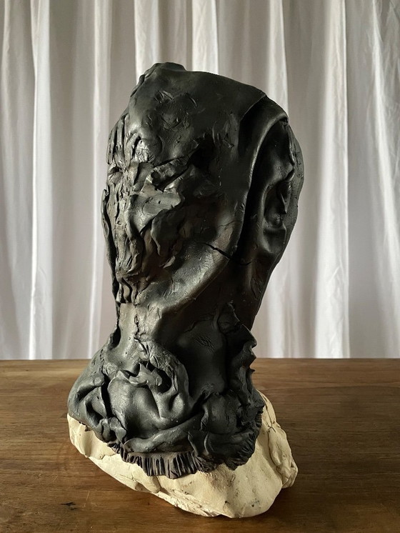 Image 1 of Bust of the Virgin Mary – 20th Century Modern Religious Art