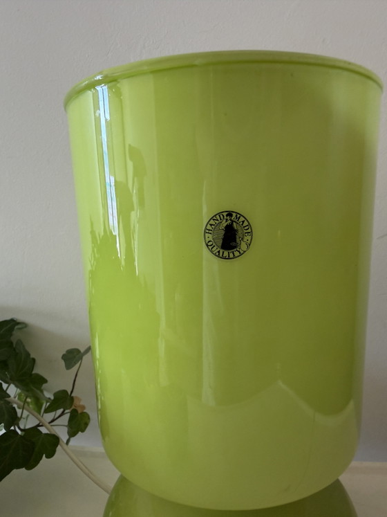 Image 1 of Lykta lamp lime green Ikea