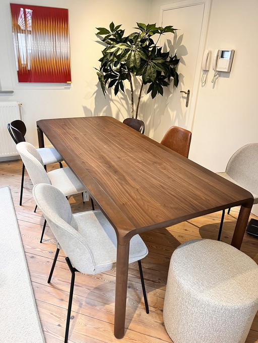 Tavolo Storm noce 220x90