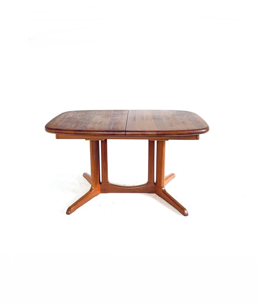 Table de salle à manger extensible vintage, Glostrup Møbelfabrik '70