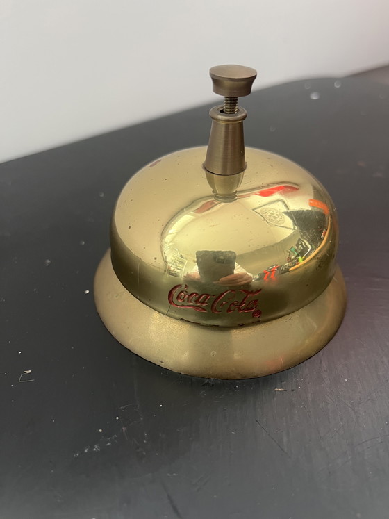 Image 1 of Campanello vintage della Coca-Cola per la reception