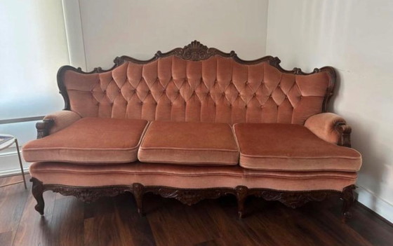 Image 1 of Magnifique canapé 3 places de style baroque