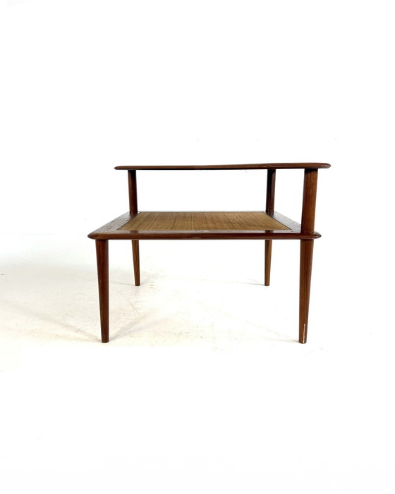 Image 1 of Table d'appoint d'angle vintage « Minerva », France & Son '60