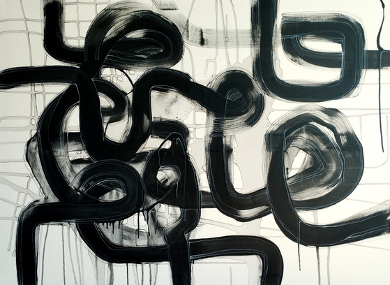 Image 1 of Natia Antadze Abstract Composition XXL