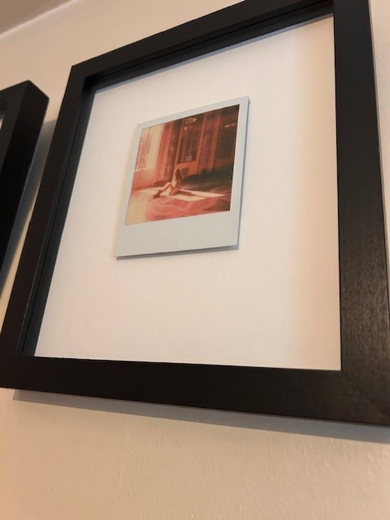 Image 1 of Intimate Polaroid Artwork in Frame - Bought at Art Amsterdam (Part 2 of 4)